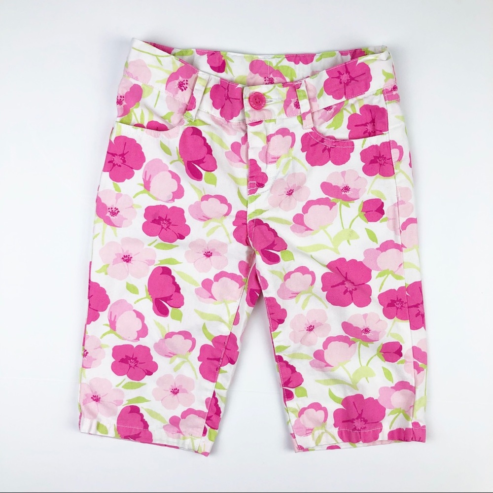 Gymboree Fairy Garden Floral Shorts Size 4 - Picture 2 of 9